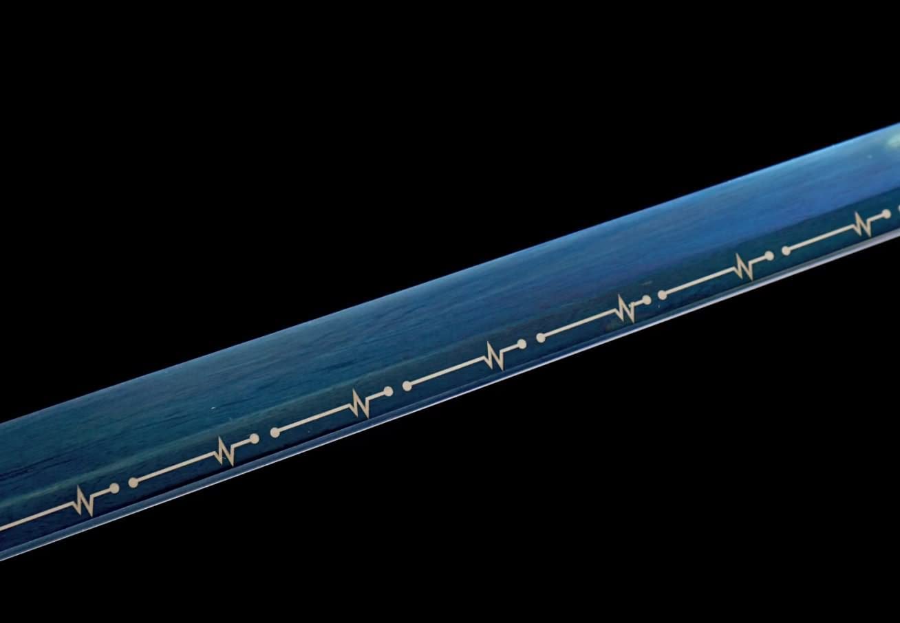 Hand Forged Tang Dao Sword Real Beat Saber 1060 Carbon Steel Blade Silver Appearance