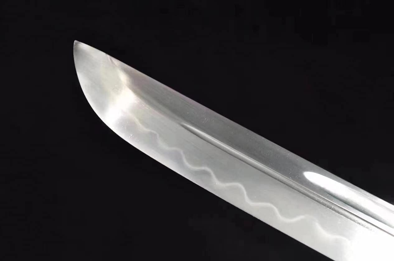 Hand Forged Black Gold Ancient Knife,Handmade Damascus Steel Blade,Brass Fittings