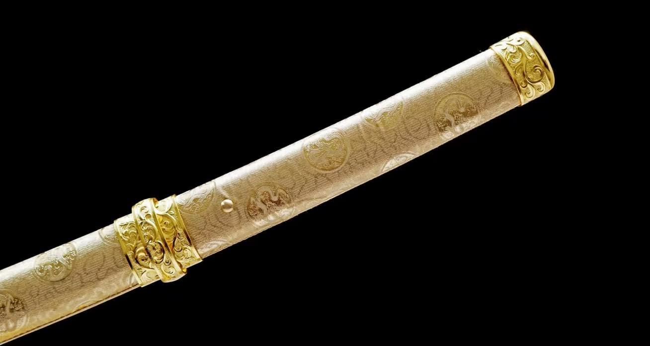 Tang Dao Sword Real Hand Forged High Carbon Steel black Blade,Chinese swords