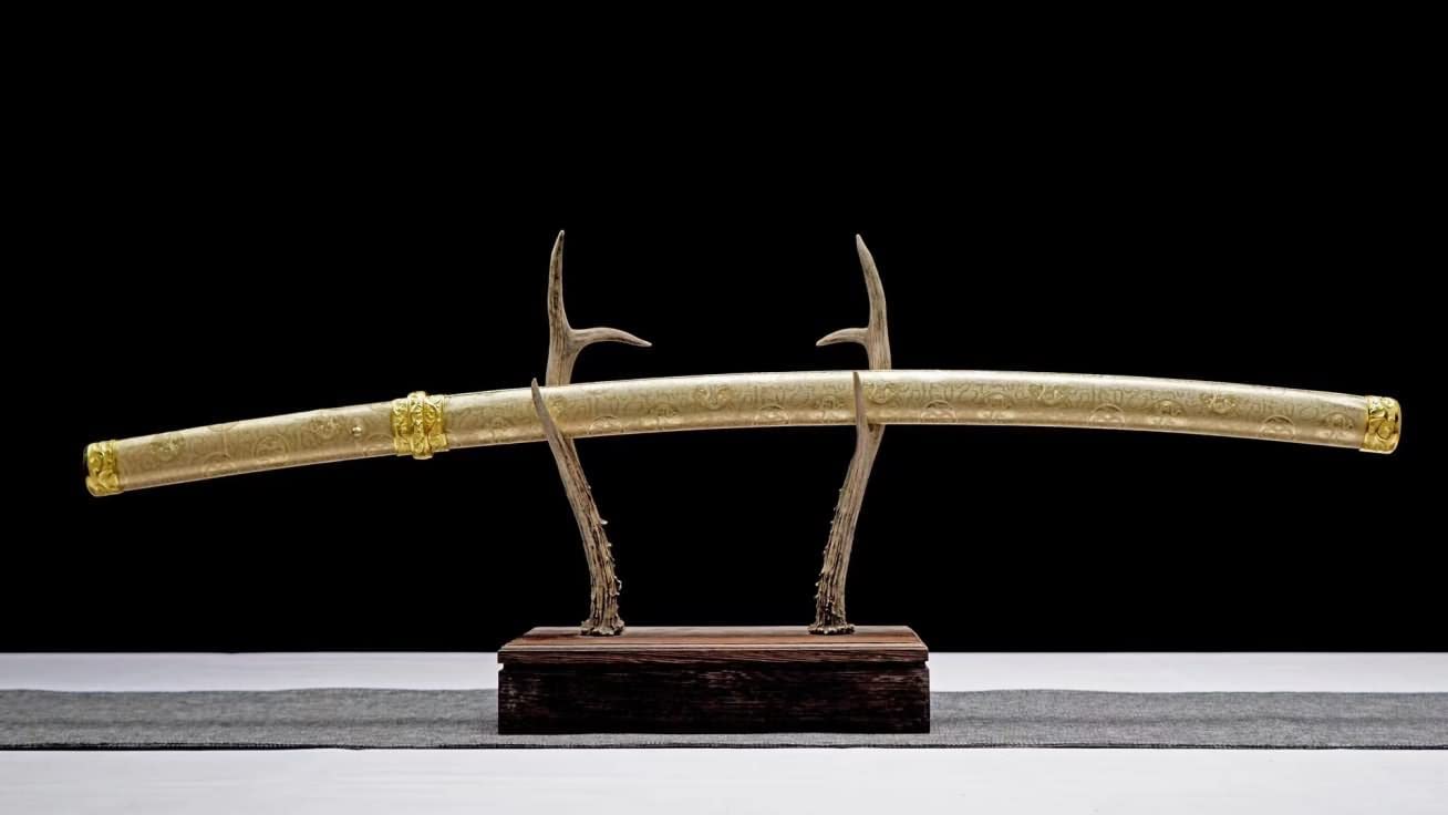 Tang Dao Sword Real Hand Forged High Carbon Steel black Blade,Chinese swords