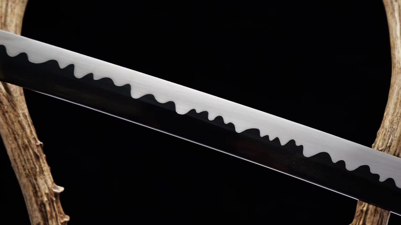 Tang Dao Sword Real Hand Forged High Carbon Steel black Blade,Chinese swords