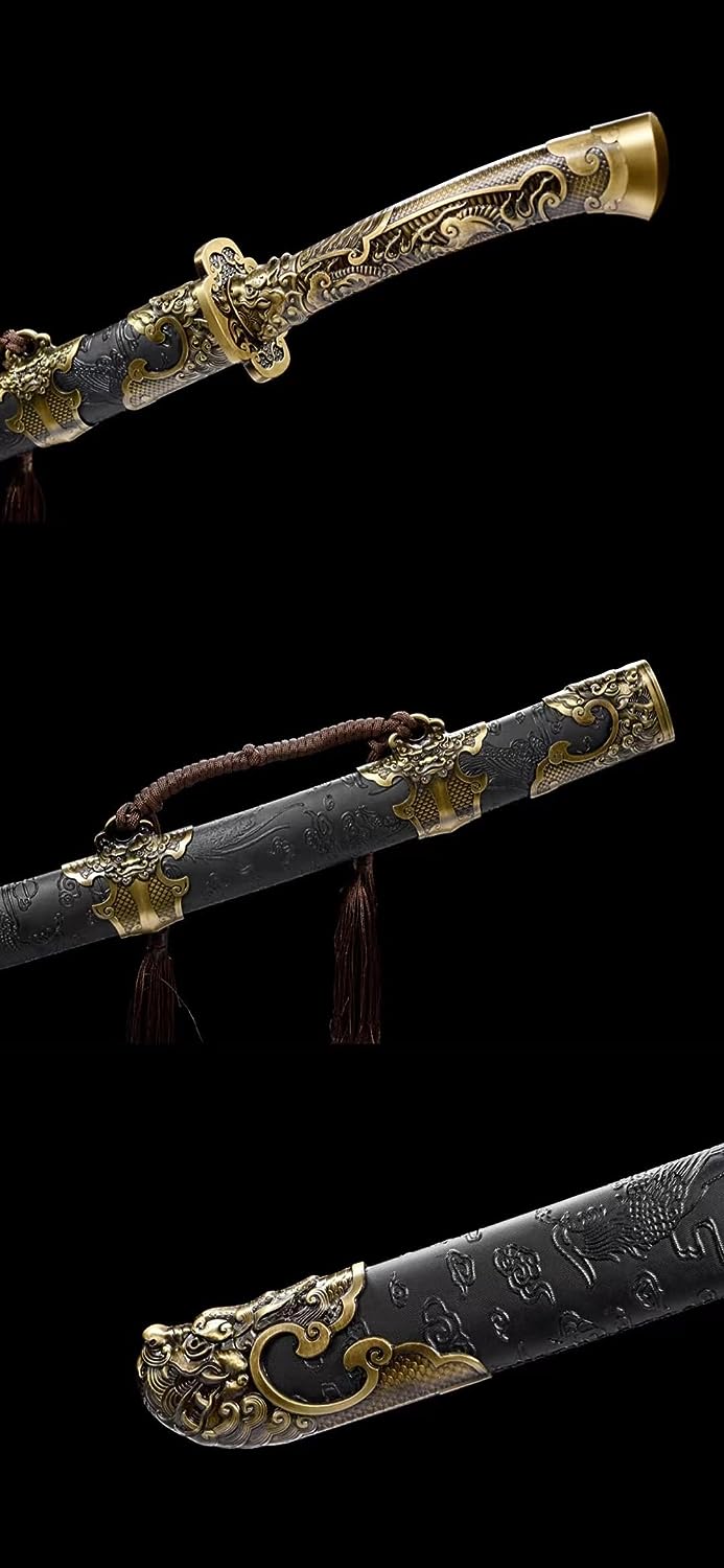 Hand-Forged Chinese Swords - Authentic Dao and Broadsword Craftsmanship | High Carbon Steel Blades with Alloy Handles