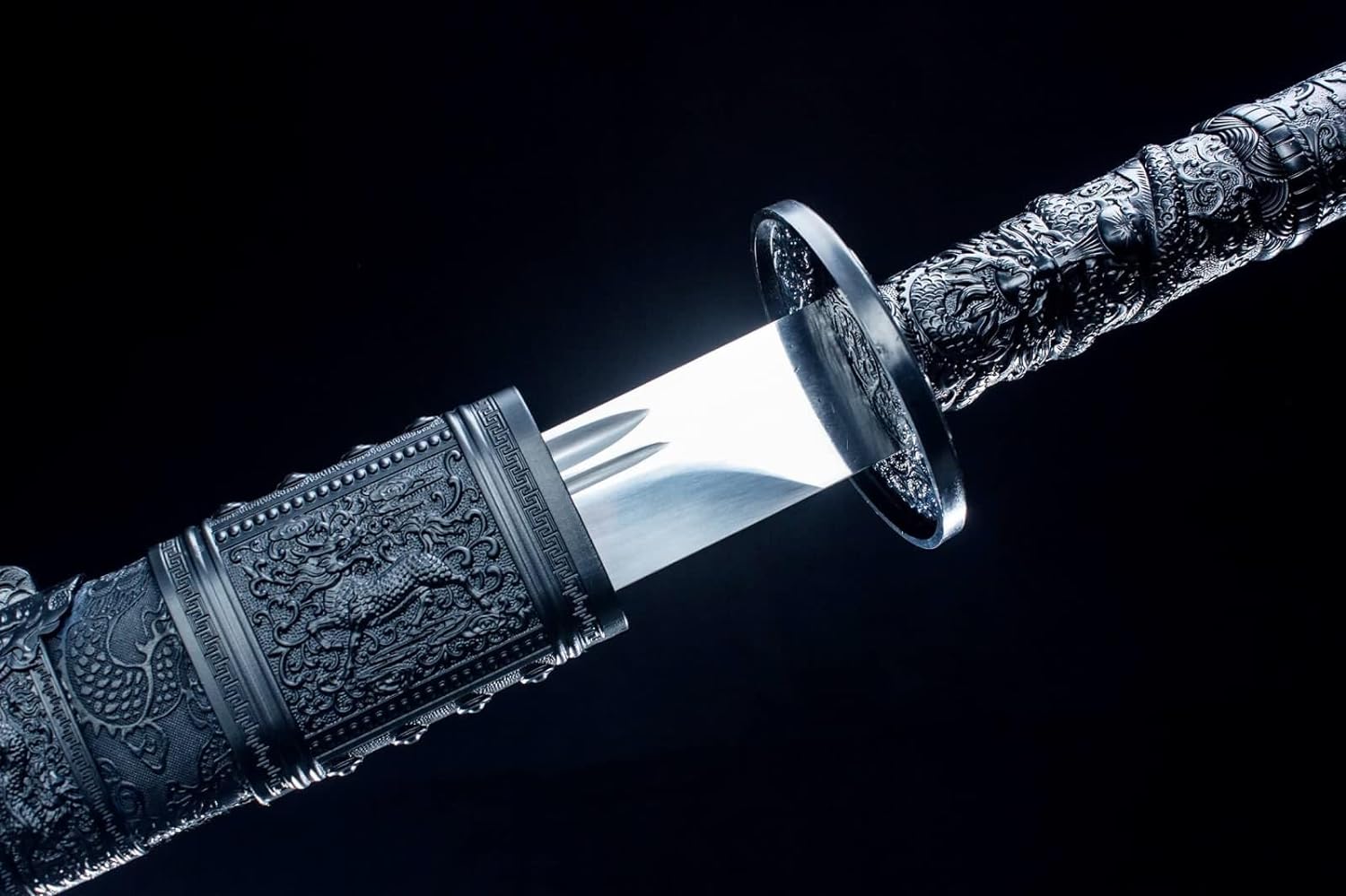 Hand Forged Kangxi dao,Forged 1060 Carbon Steel Blade,PC-ABS Fittings