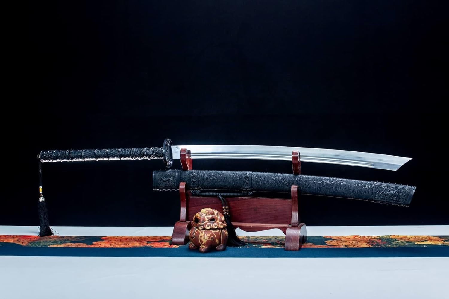 Hand Forged Kangxi dao,Forged 1060 Carbon Steel Blade,PC-ABS Fittings