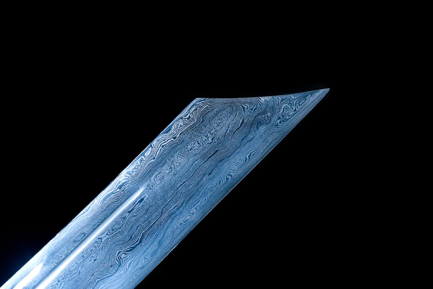 Hand Forged Kangxi Dao ¨C Damascus Steel Chinese Sword