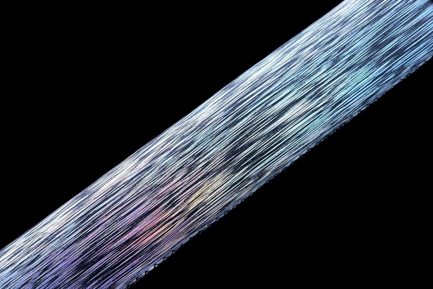 Hand Forged Black Gold Dao Saber,Forged 1060 Carbon Steel Blade,Alloy Fittings