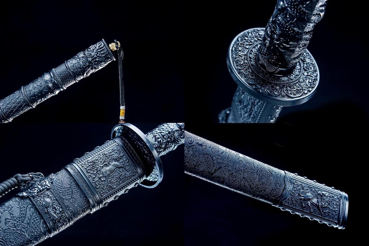 Hand Forged Kangxi dao,Forged 1060 Carbon Steel Blade,PC-ABS Fittings