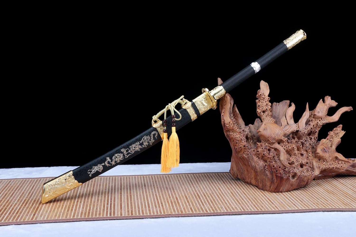 Hand Forged Kangxi Dao ¨C Damascus Steel Chinese Sword