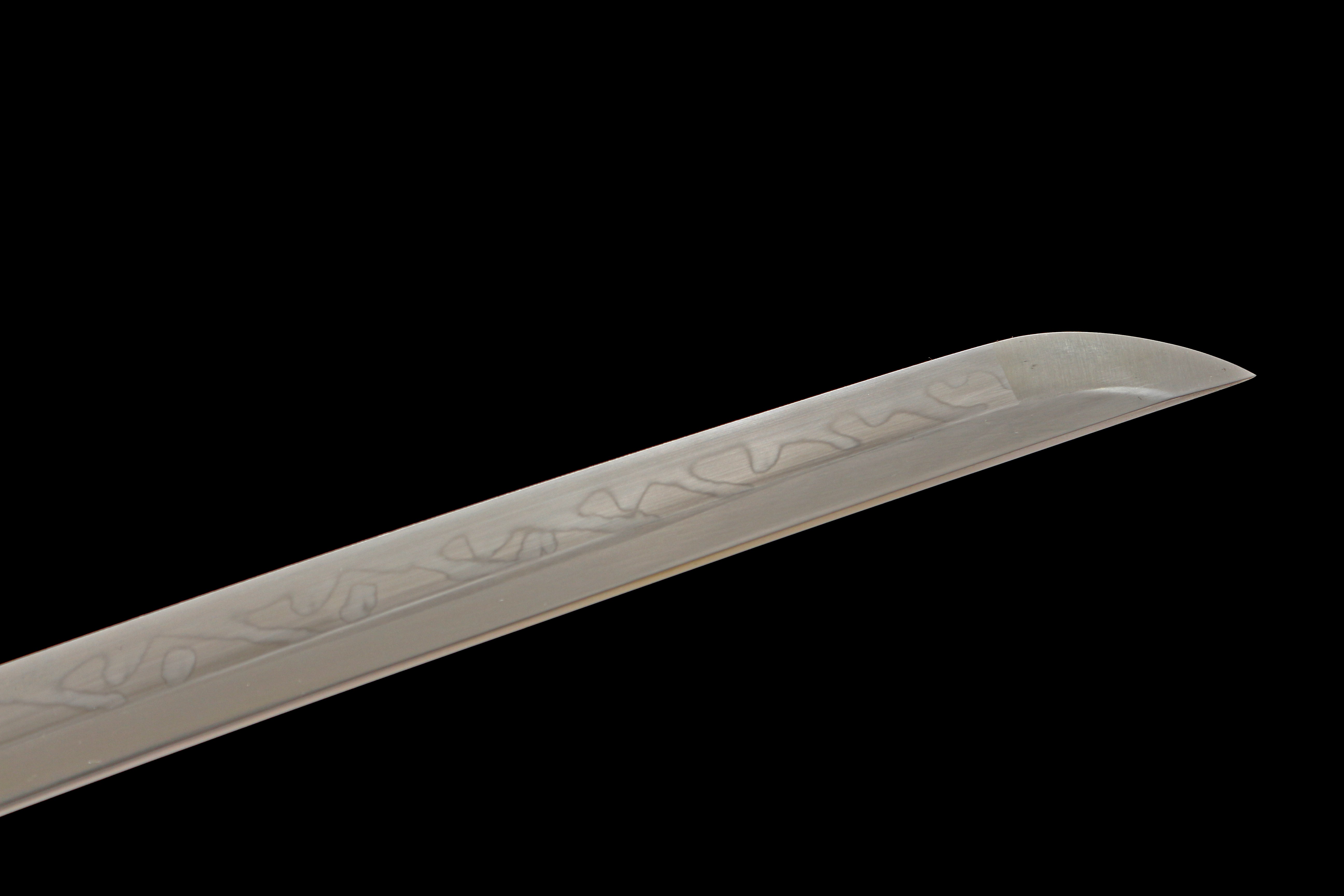 Hand Forged Japanese Katana Yoru No Taka Black Ops Shinobi Blade(1095 Carbon Steel)