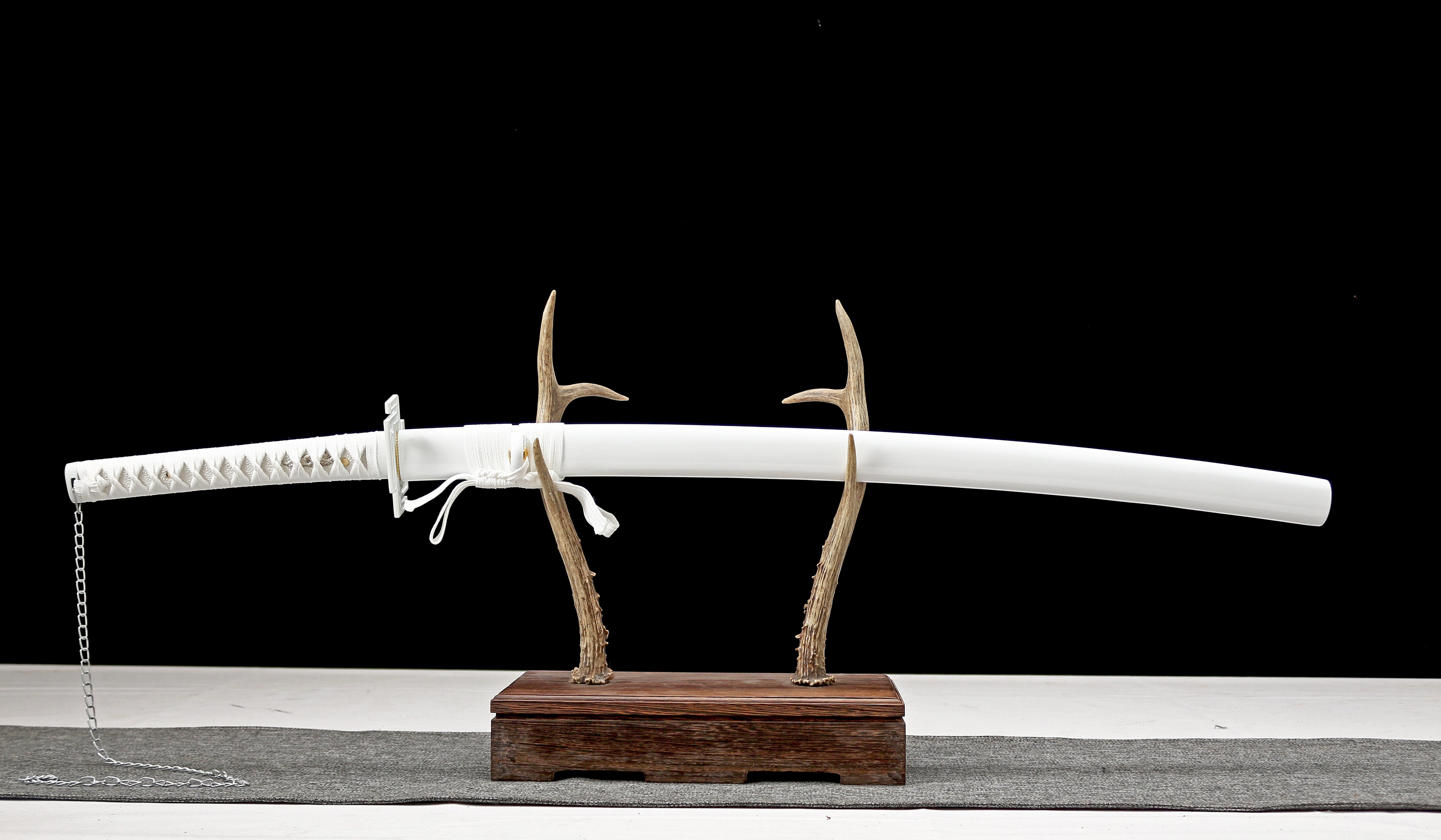 Hand Forged BLEACH Katana Kurosaki Ichigo Zangetsu Blade(1045 Carbon Steel)