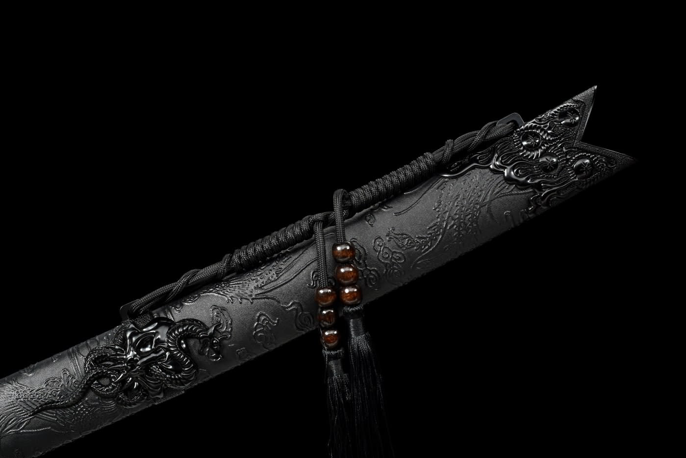 Dragon dao,Machetes Sword Real,Hand Forged Damascus Steel Blade,Alloy Fittings,LOONGSWORD