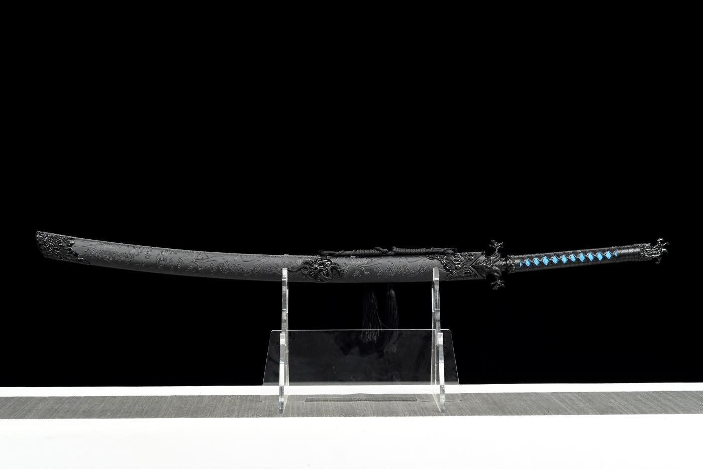 Dragon dao,Machetes Sword Real,Hand Forged Damascus Steel Blade,Alloy Fittings,LOONGSWORD