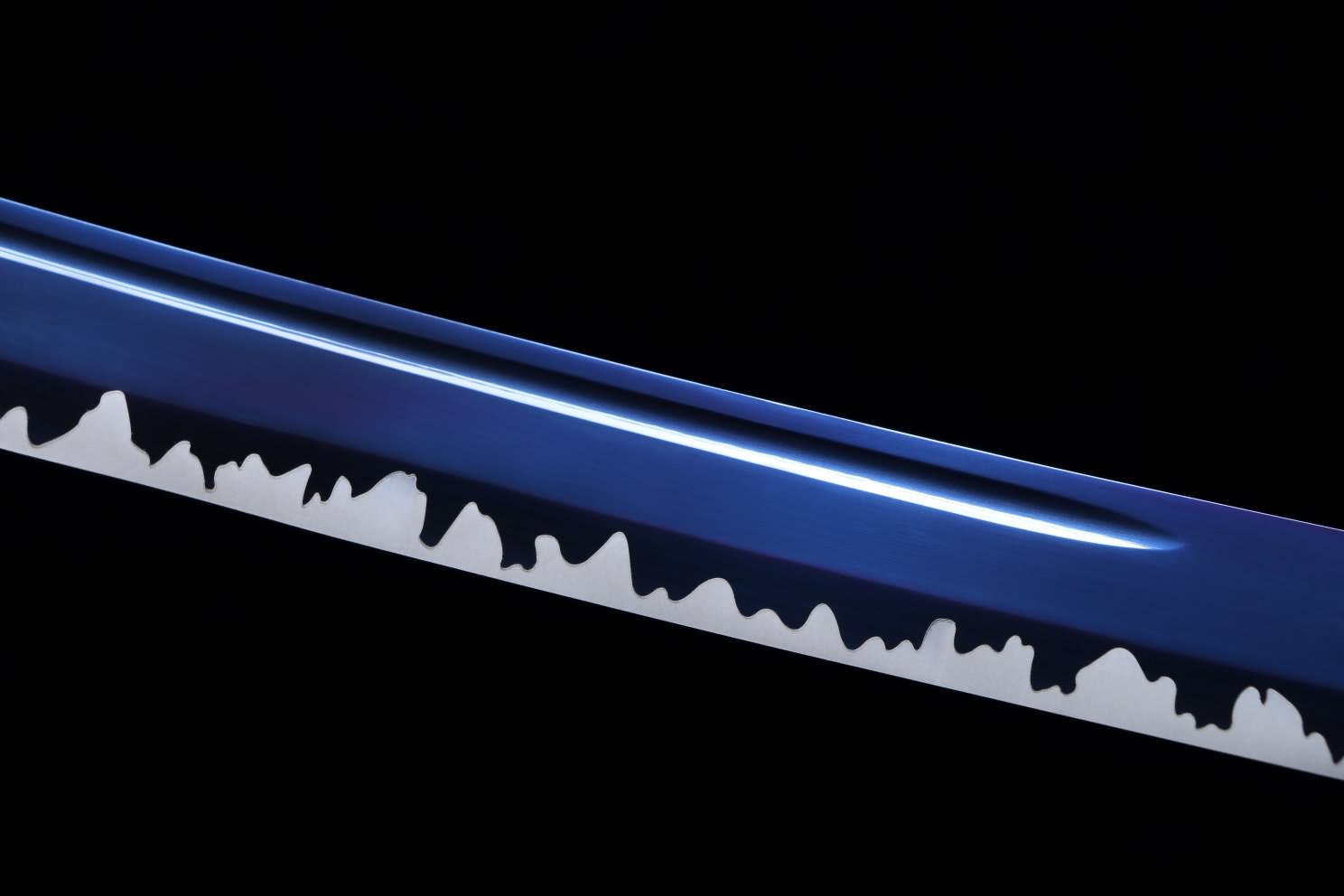 Kangxi Treasure Sword - High Carbon Steel Blade, Solid Wood Carved Scabbard