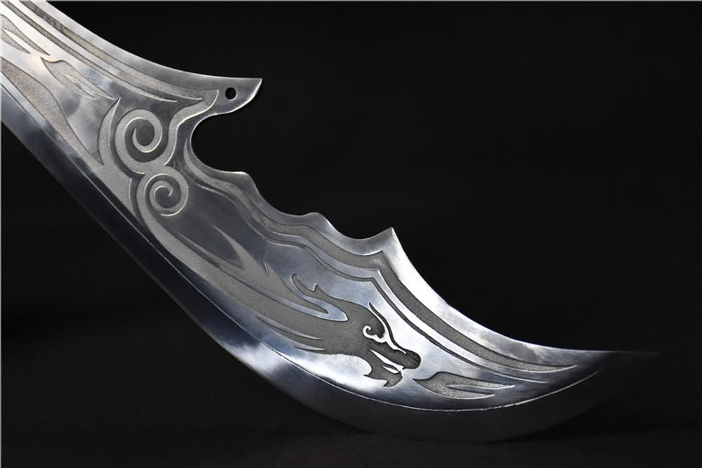 Kwan dao,Guan dao,High carbon steel,Hardwood rod - Chinese sword shop