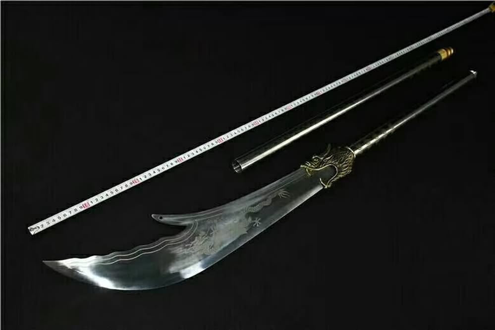 Guandao,Kwan Dao(High carbon steel lade)Length 78" - Chinese sword shop