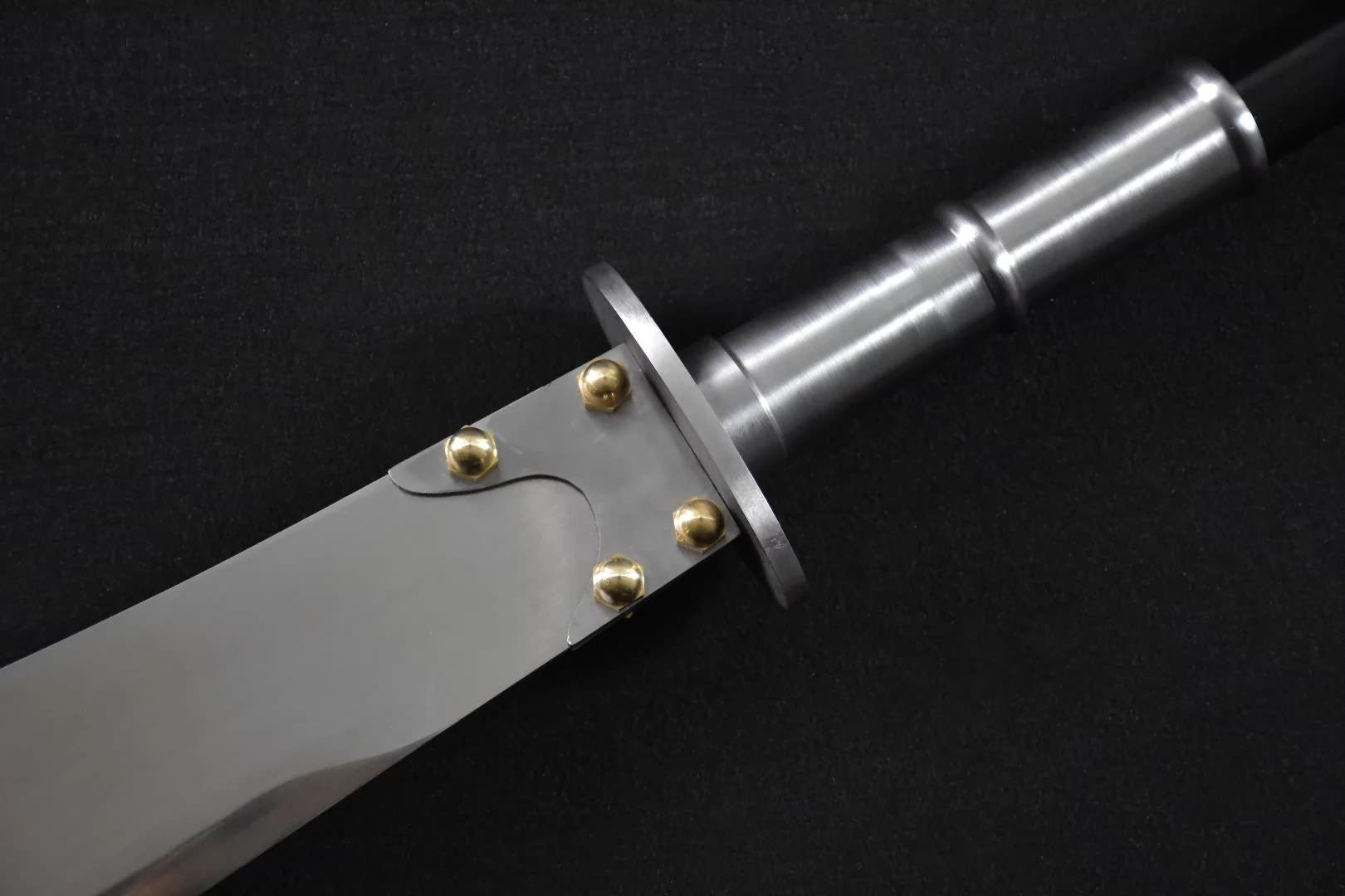 Guan Gong,Moon Broadsword/High carbon steel blade,Stainless steel rod - Chinese sword shop