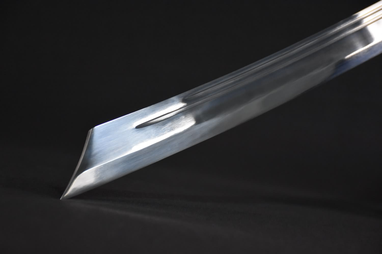 Broadsword dao,High carbon steel blade,Black wood,Alloy - Chinese sword shop