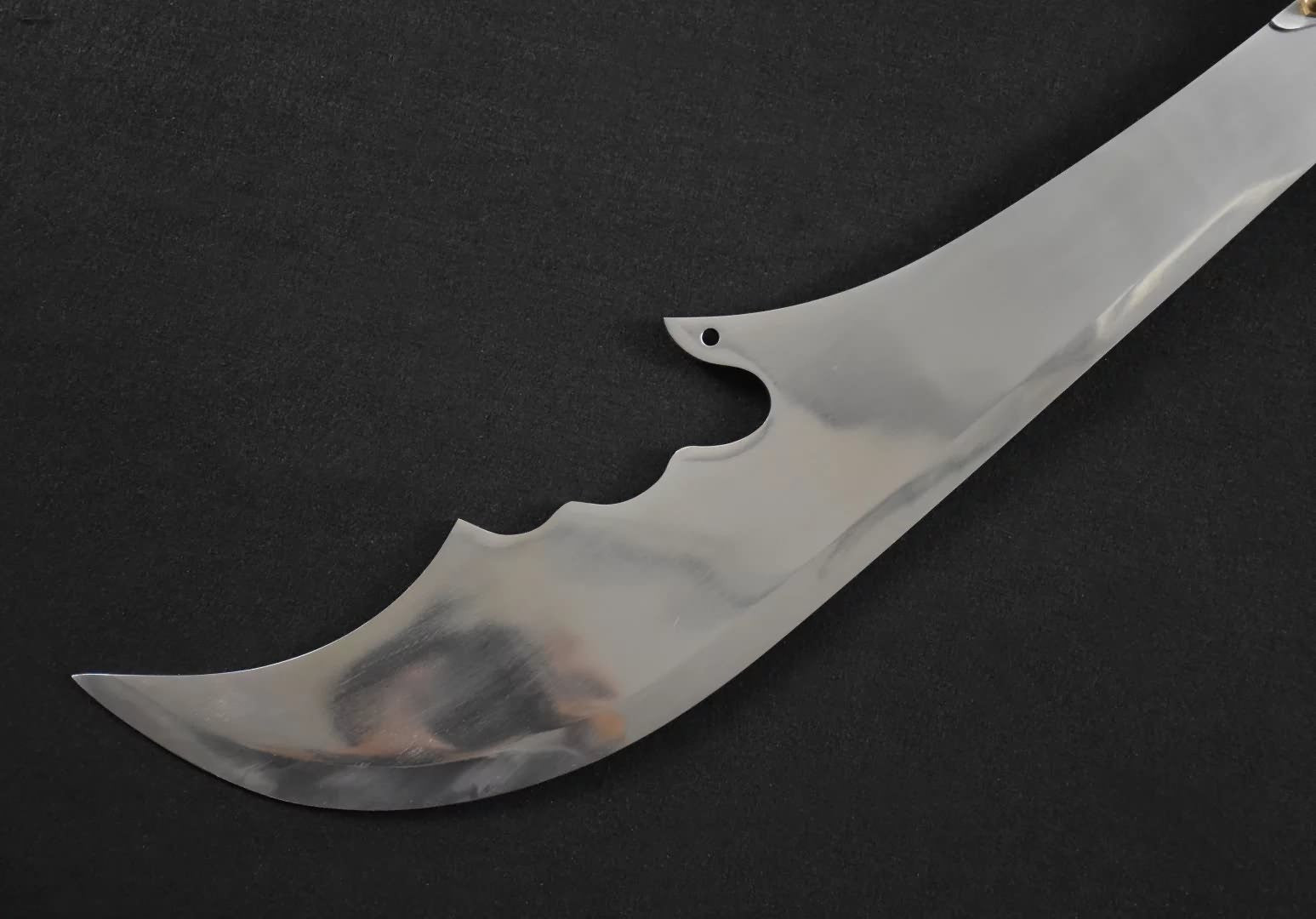 Guan Gong,Moon Broadsword/High carbon steel blade,Stainless steel rod - Chinese sword shop