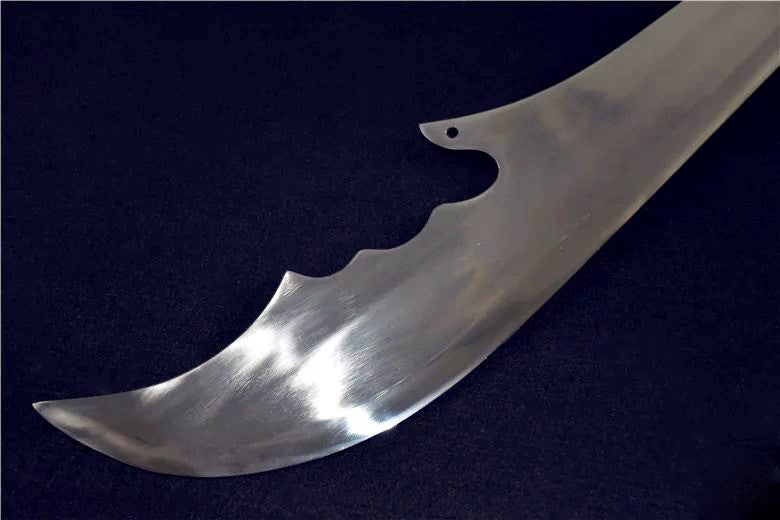 Guan Gong,Moon Broadsword/High carbon steel blade,Stainless steel rod - Chinese sword shop