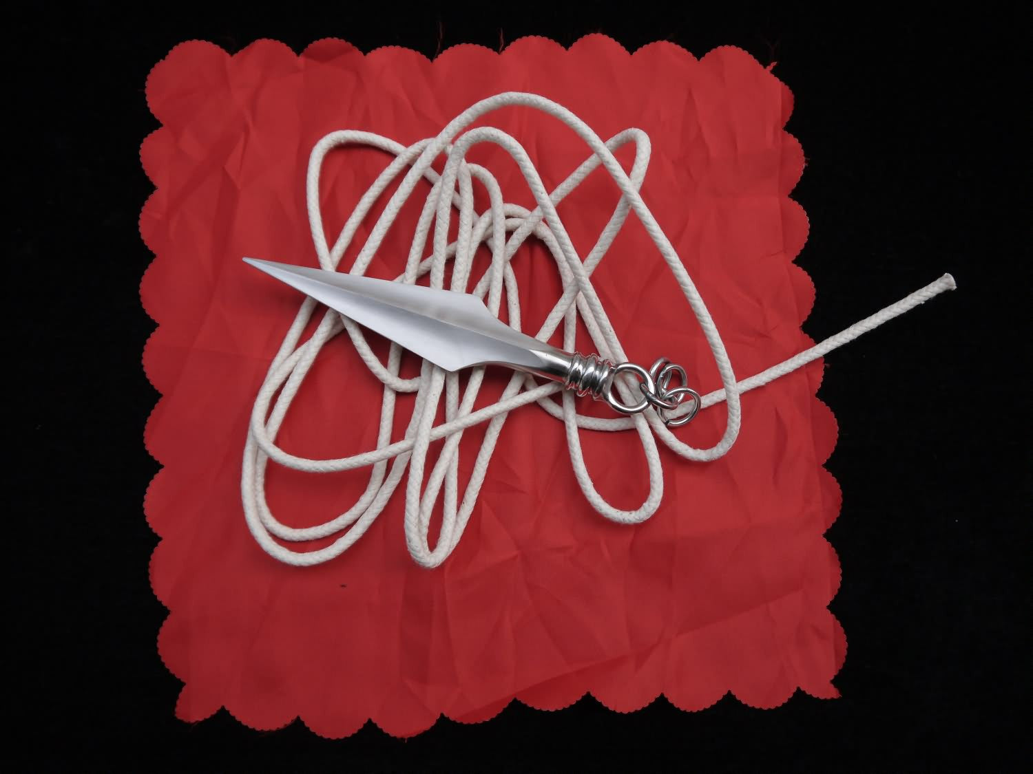 Rope Dart/Sheng biao/Chinese wushu Taichi equipment/Stainless steel/Kung fu - Chinese sword shop
