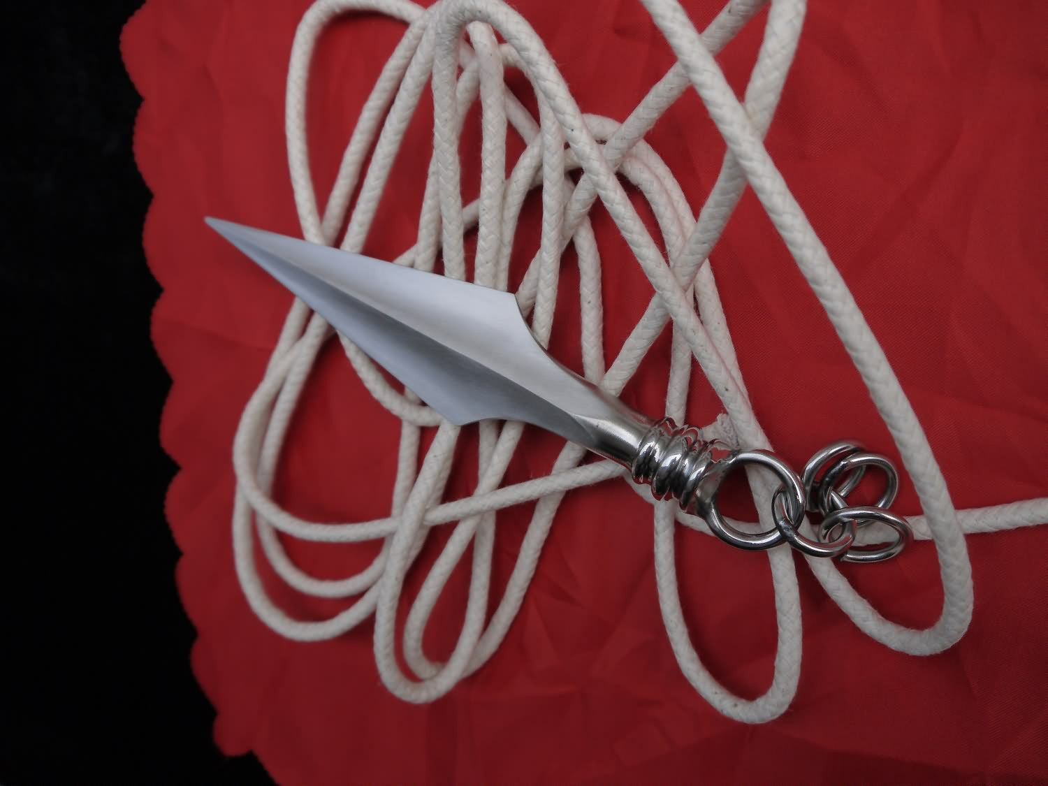 Rope Dart/Sheng biao/Chinese wushu Taichi equipment/Stainless steel/Kung fu - Chinese sword shop