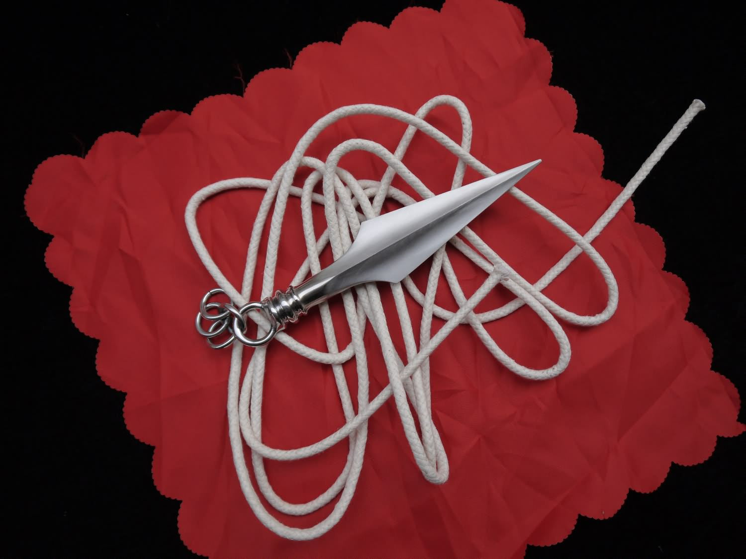 Rope Dart/Sheng biao/Chinese wushu Taichi equipment/Stainless steel/Kung fu - Chinese sword shop