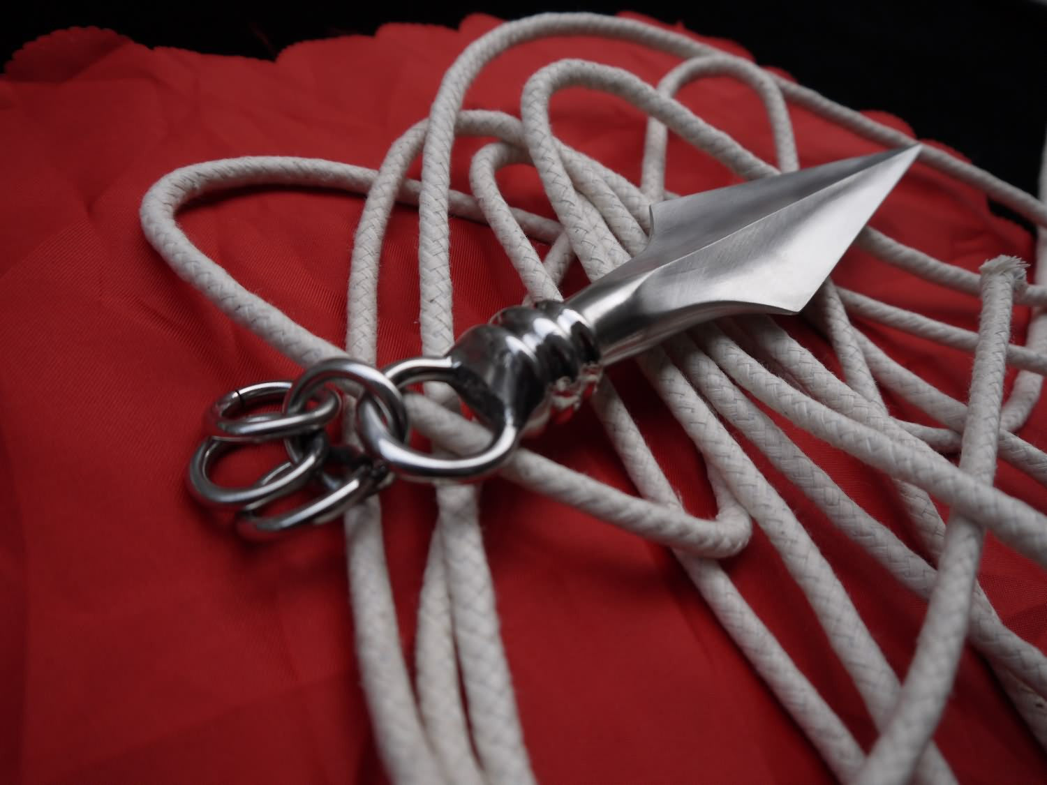 Rope Dart/Sheng biao/Chinese wushu Taichi equipment/Stainless steel/Kung fu - Chinese sword shop