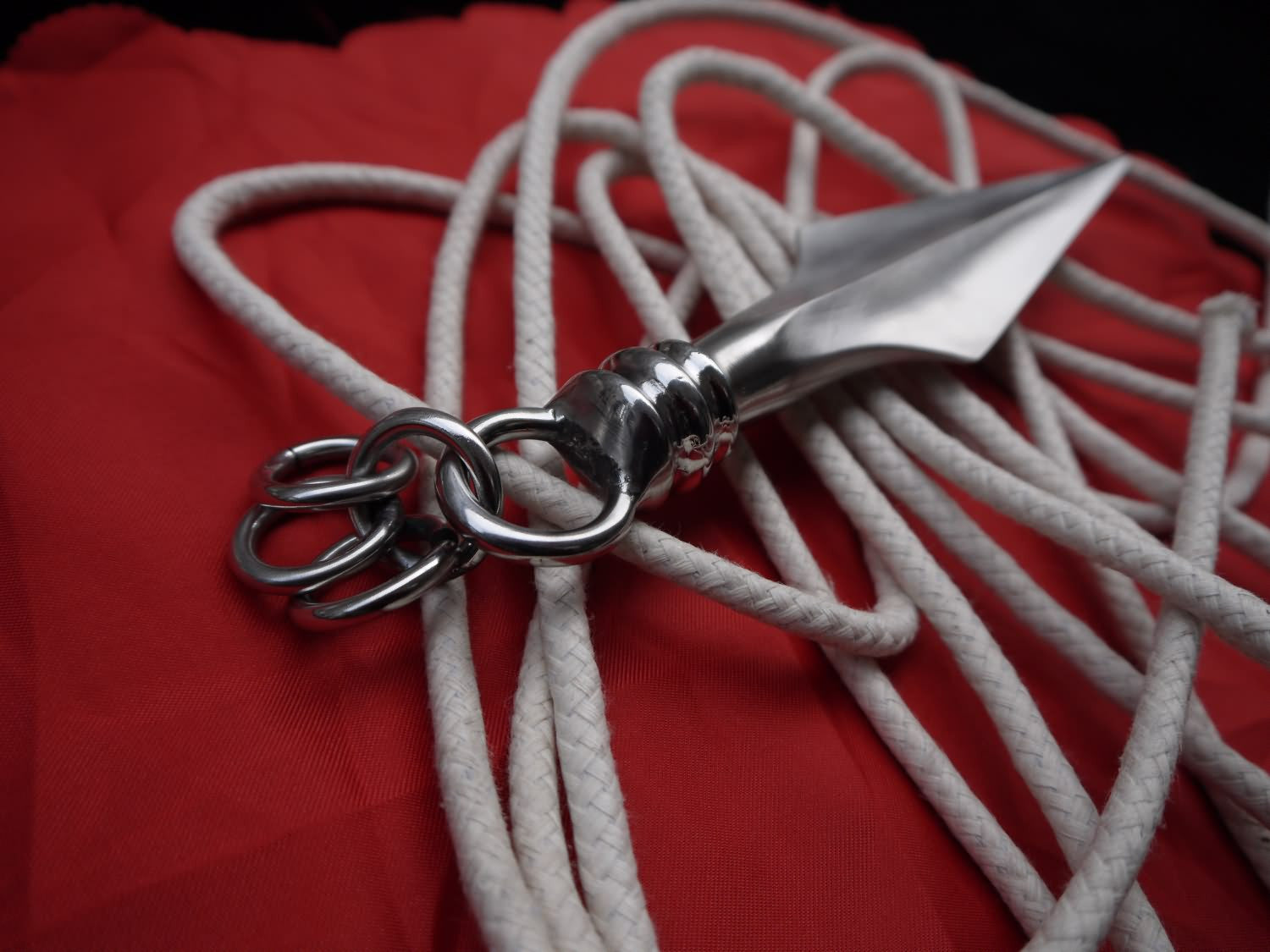 Rope Dart/Sheng biao/Chinese wushu Taichi equipment/Stainless steel/Kung fu - Chinese sword shop