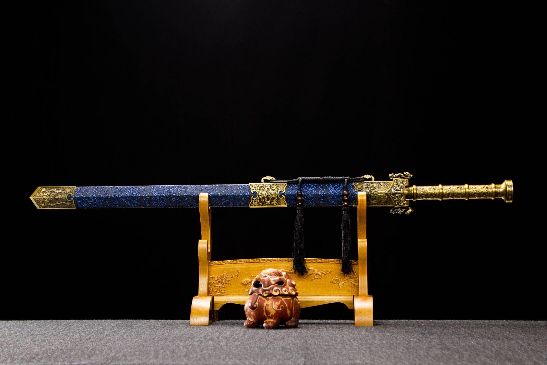 Handmade Sword of the Yue Emperor Han sword (1060 Carbon Steel)