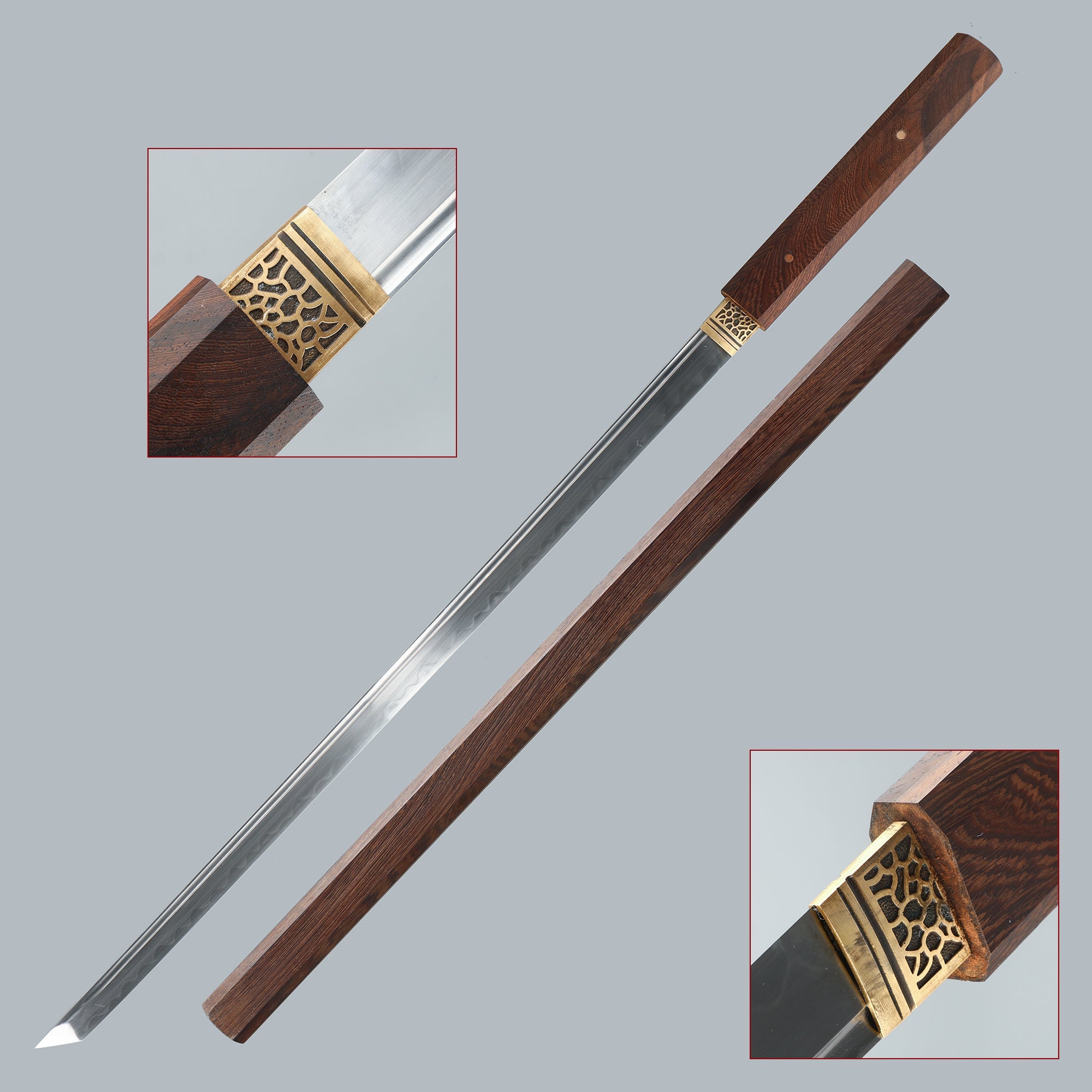 Tang HengDao cosplay prop Practice Sword 1095 Carbon Steel