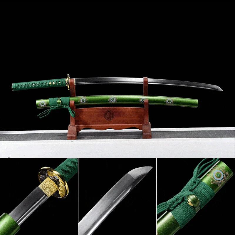 Handmade Japanese Tachi Odachi Ikeda Blade(Damascus steel)