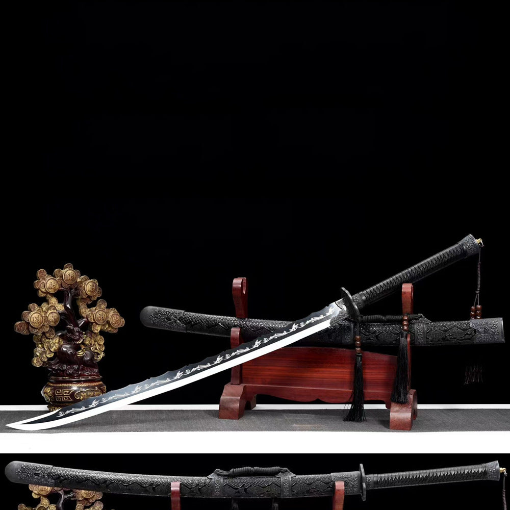 Hand Forged Chinese Atlas’ Fang Xiuchun Sword (1060 Carbon Steel)