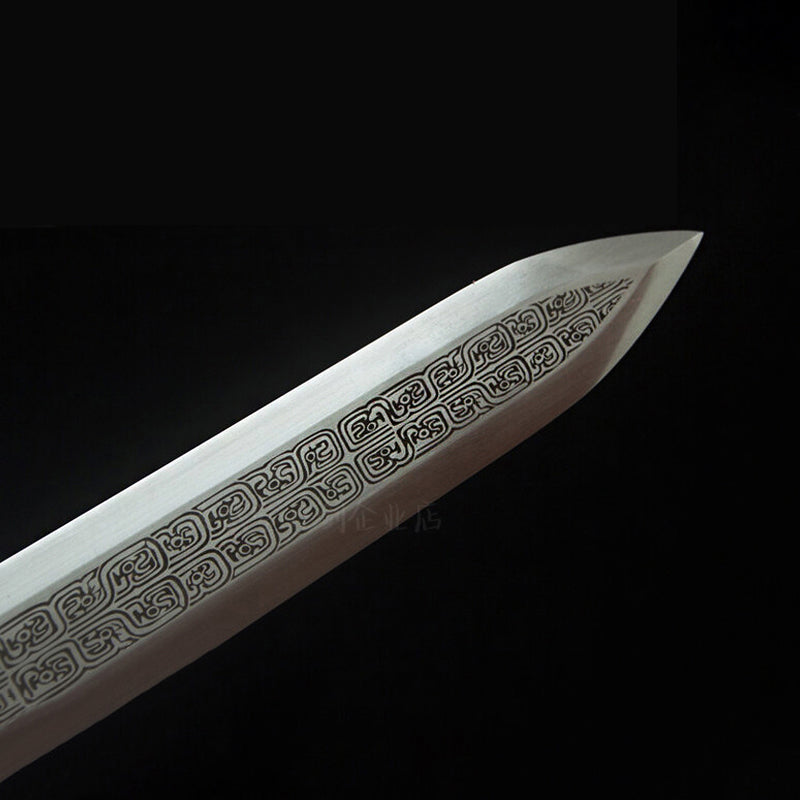 Handmade Yongle sword Snake king 1060 Carbon Steel
