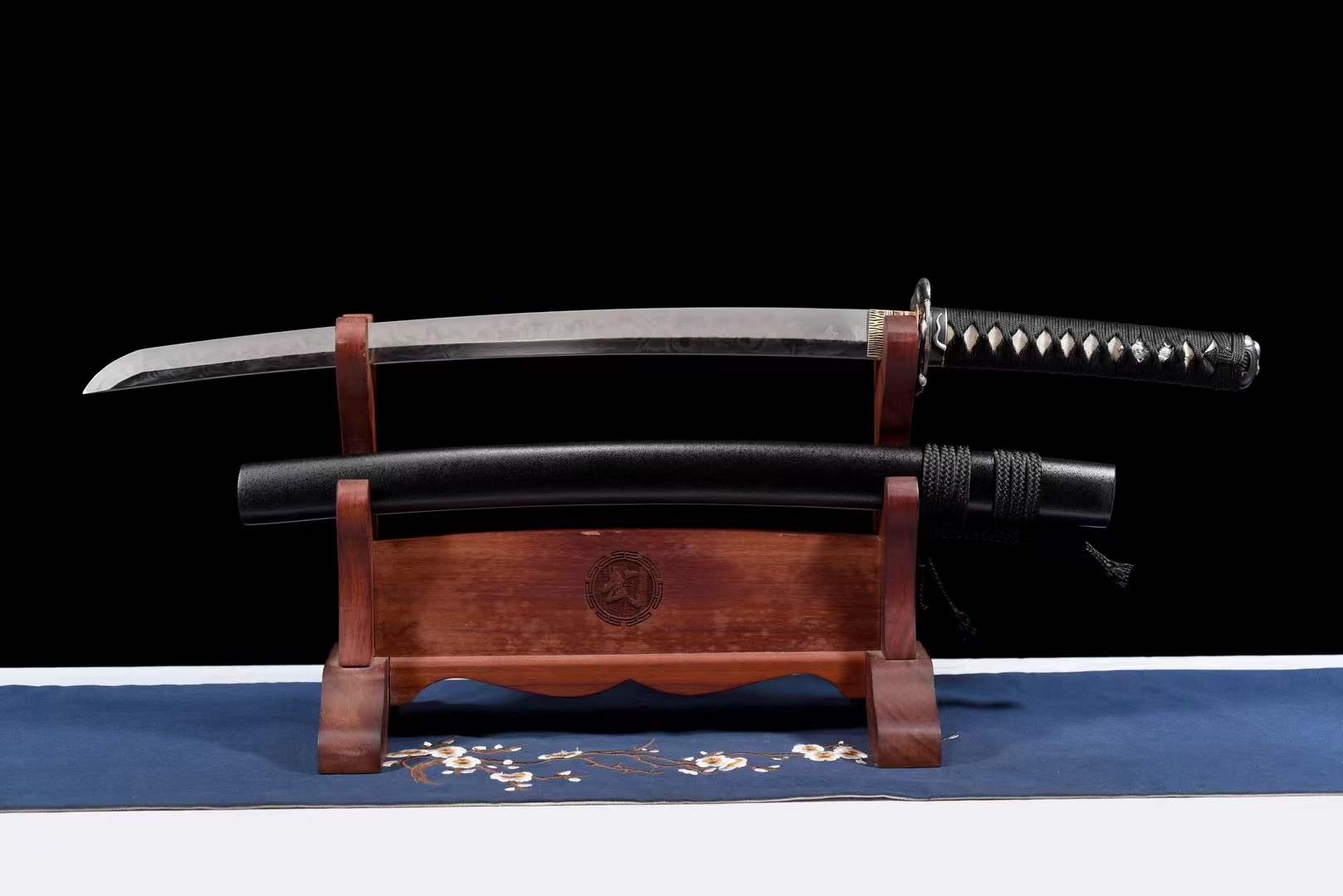Hand Forged Japanese Wakizashi Python Serpent