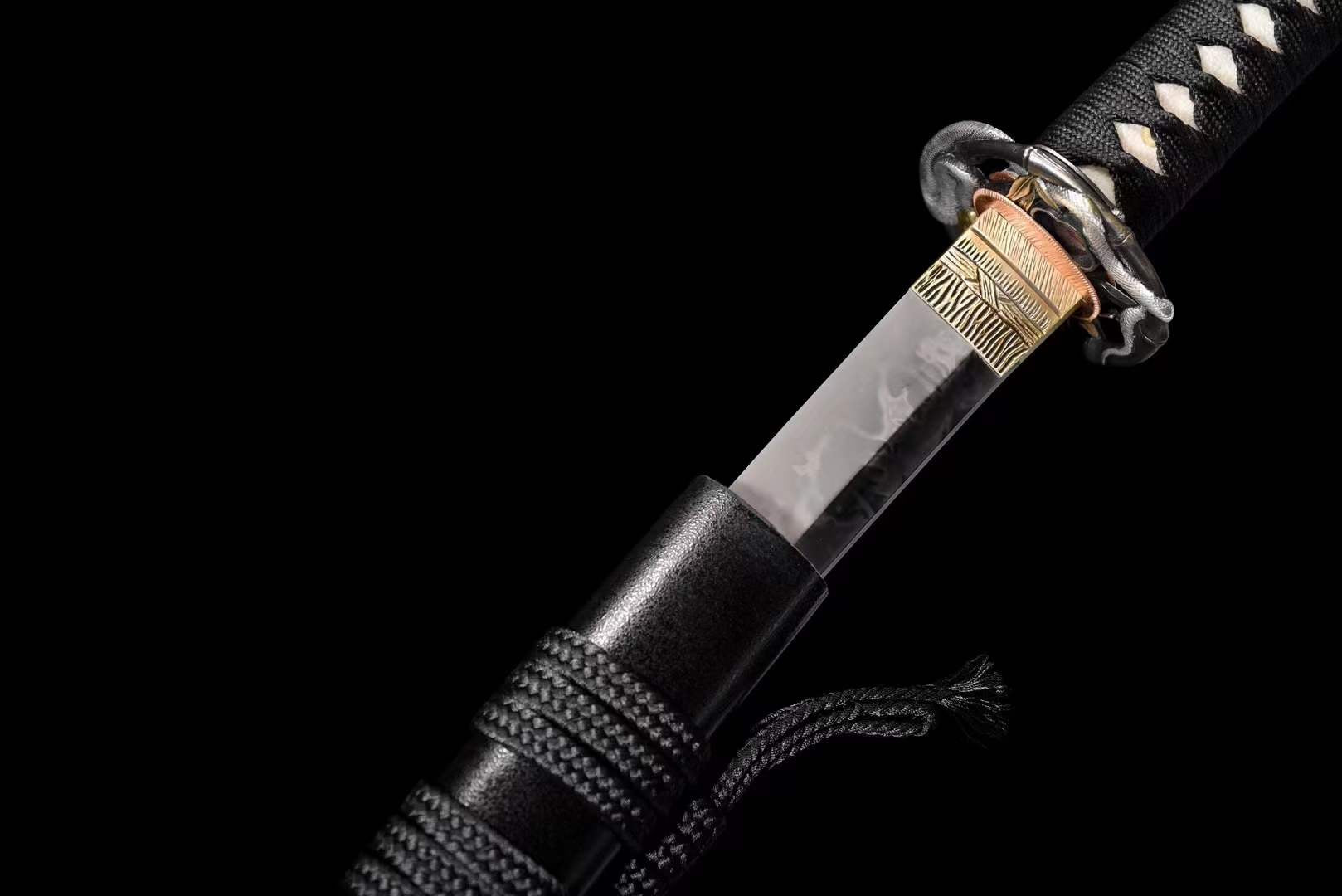 Hand Forged Japanese Wakizashi Python Serpent