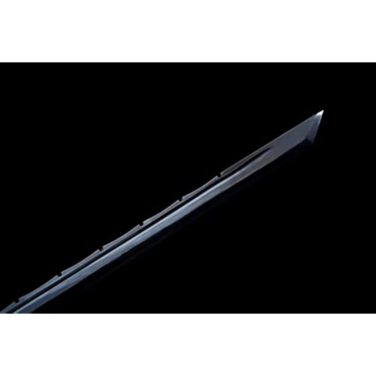 LOONGSWORD,chinese sword,Tang dao Falchion Saber High Carbon Steel Blades,Black Appearance