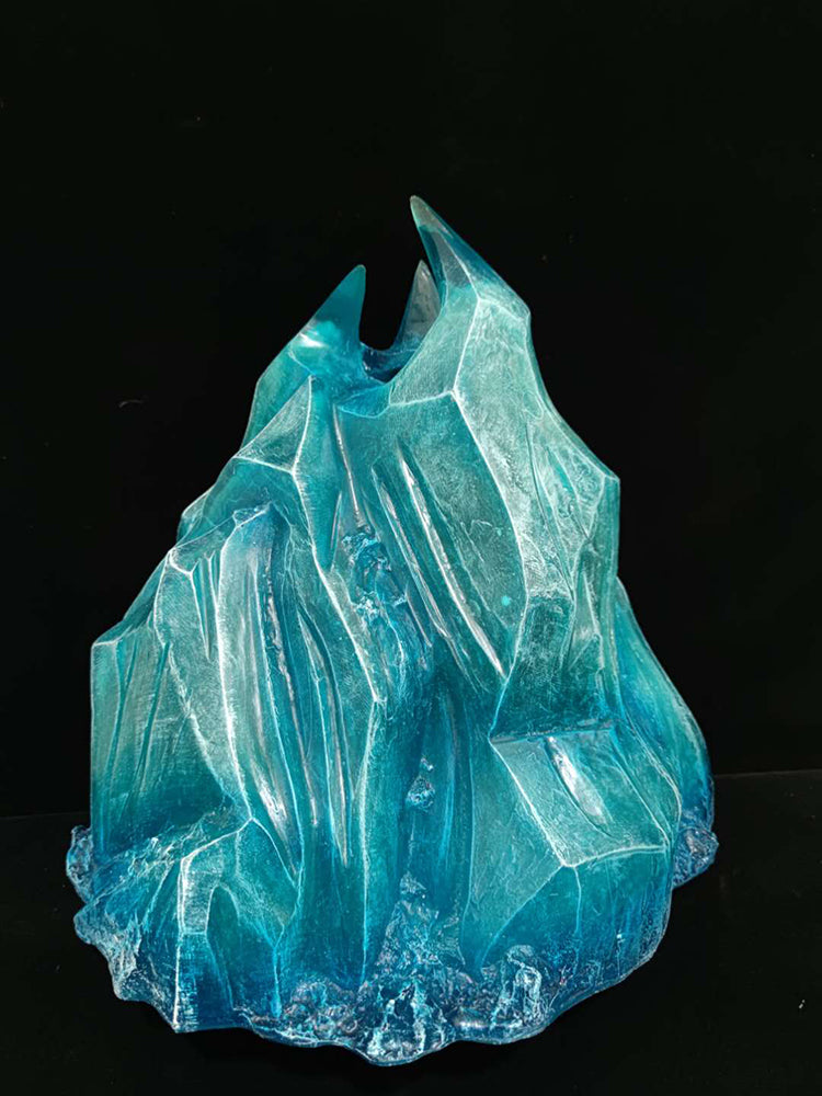 World of Warcraft Frostbite 1 to 1 Base Frozen Terrace Resin handmade peripheral luminous ornament props