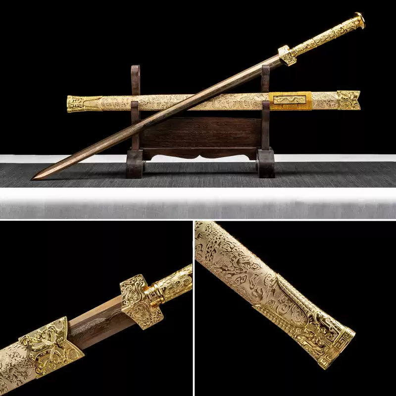 Hand Forged Emperor's sword(1060 Carbon Steel)