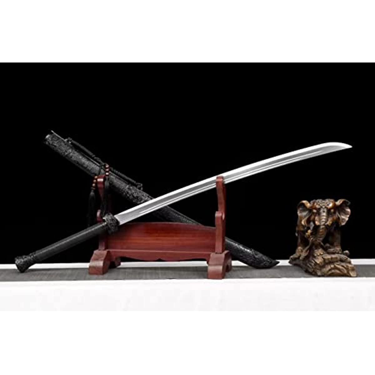 LOONGSWORD,chinese sword,Yanling dao Swords Forged High Carbon Steel Blades,Alloy Fittings