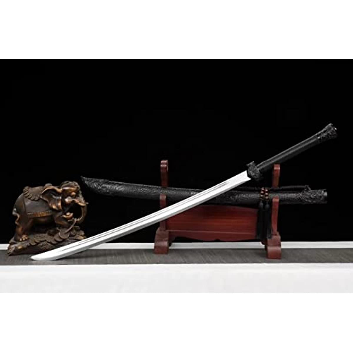 LOONGSWORD,chinese sword,Yanling dao Swords Forged High Carbon Steel Blades,Alloy Fittings