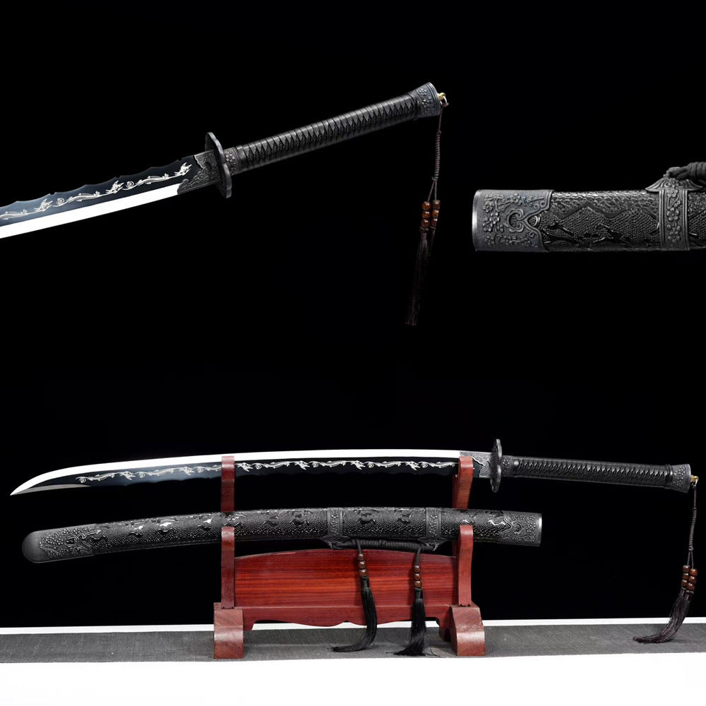 Hand Forged Chinese Atlas’ Fang Xiuchun Sword (1060 Carbon Steel)