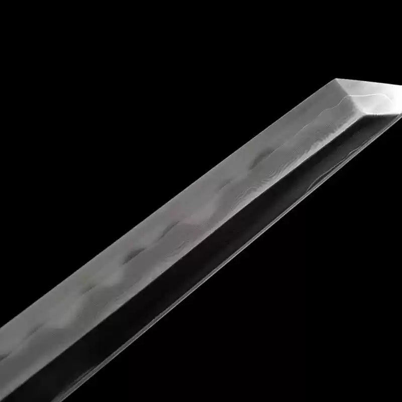 Hand Forged Dragon bones Tang Heng sword(Damascus steel)