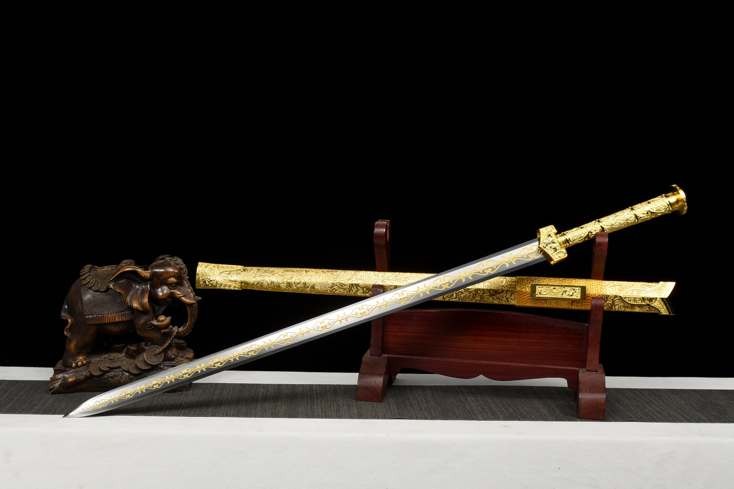 Hand Forged Emperor's sword(1060 Carbon Steel)