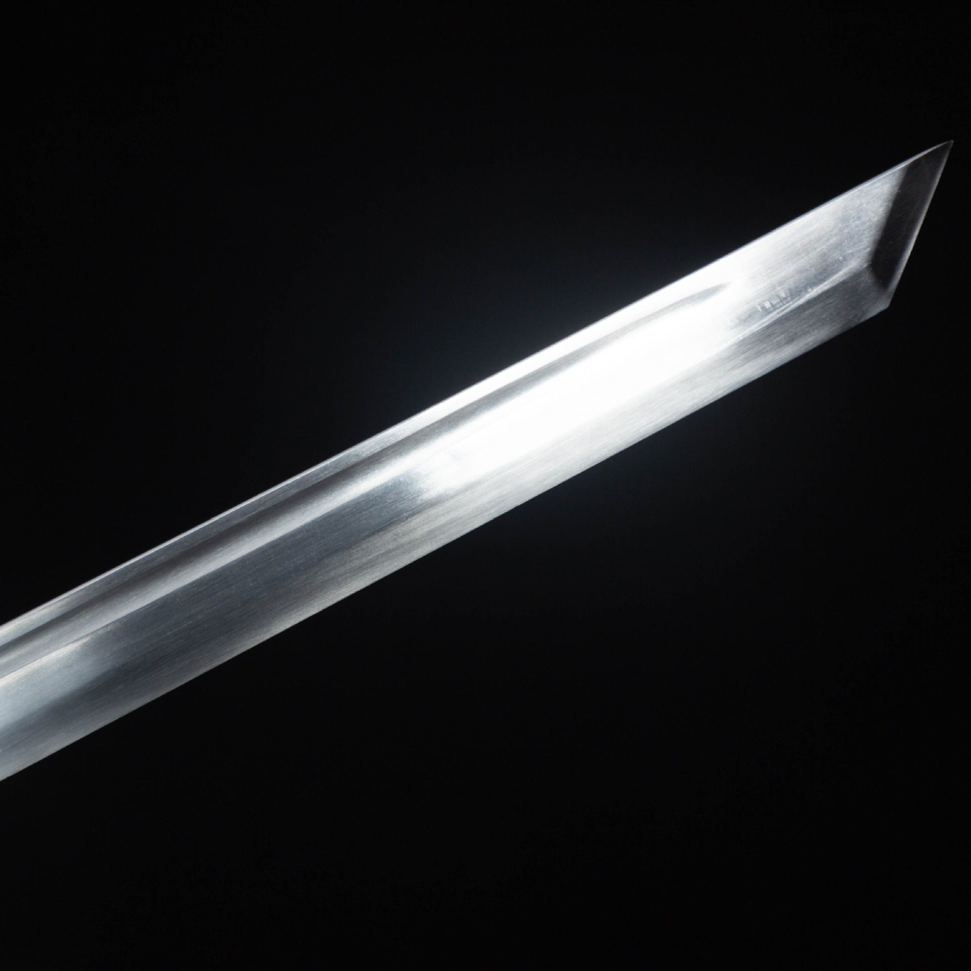 Hand Forged Chinese simple installation Silver Dragon Blade(1060 Carbon Steel)