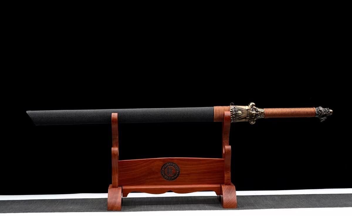 Hand Forged Dragon Tang dao,Battle Ready,Forged 1060 Carbon Steel Blade
