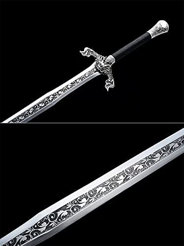 Hand Forged Flying Dragon Knife Battle Ready,Furnishing Articles