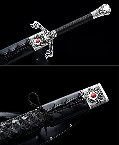 Hand Forged Flying Dragon Knife Battle Ready,Furnishing Articles