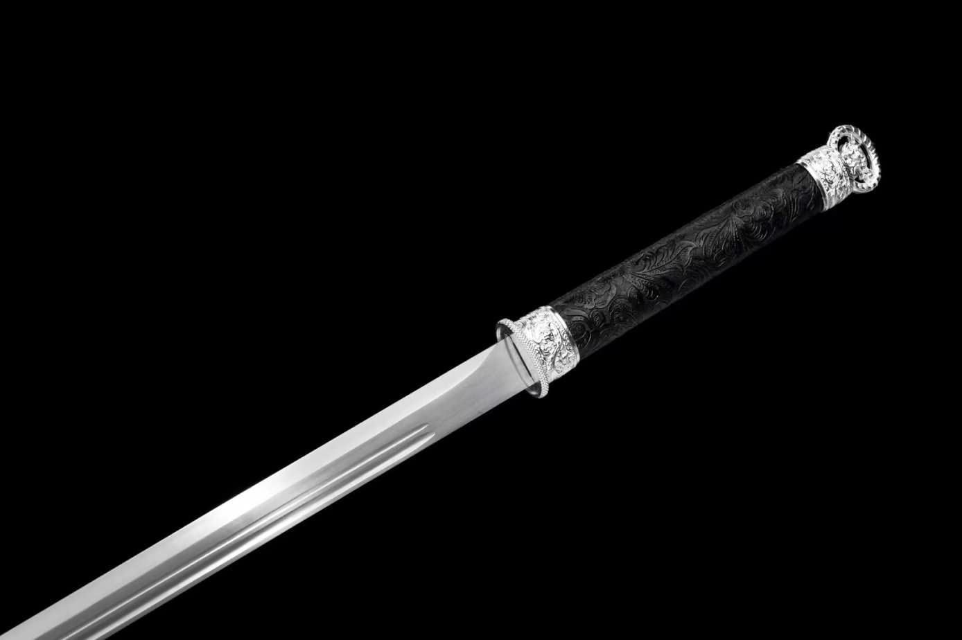 Ring-Headed Han dao high Carbon Steel Blades Martial Arts Weapons,chinese sword