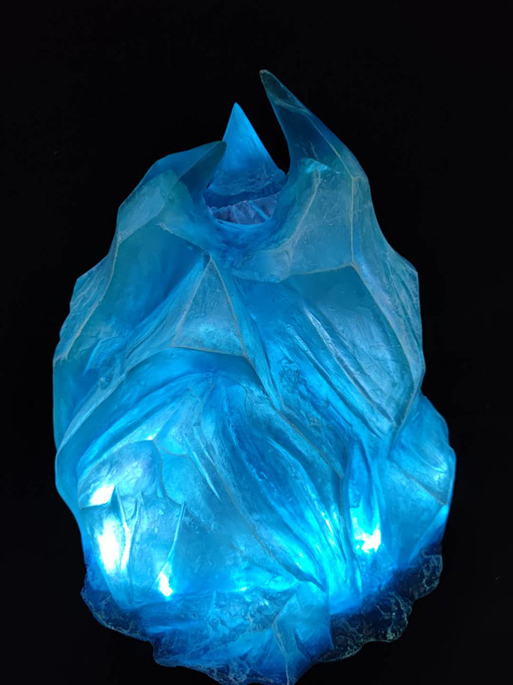 World of Warcraft Frostbite 1 to 1 Base Frozen Terrace Resin handmade peripheral luminous ornament props