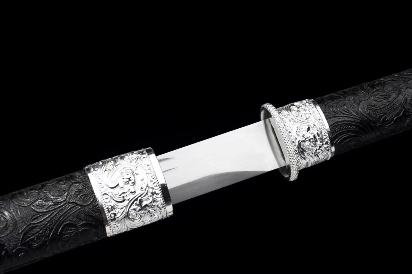 Ring-Headed Han dao high Carbon Steel Blades Martial Arts Weapons,chinese sword